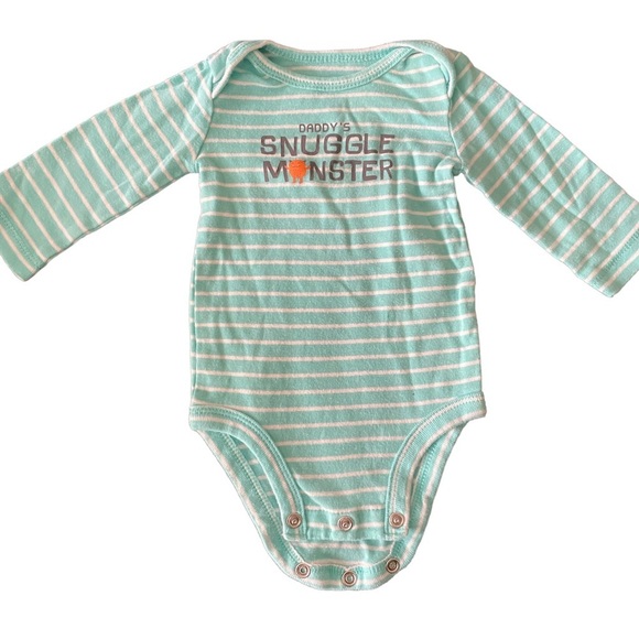 Carter Daddy’s snuggle monster onesie - Picture 1 of 3